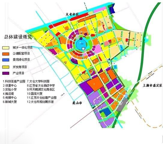 科教新城区域规划